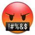 Face with Symbols on Mouth :face-with-symbols-on-mouth: