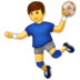 Man Playing Handball :man-playing-handball: